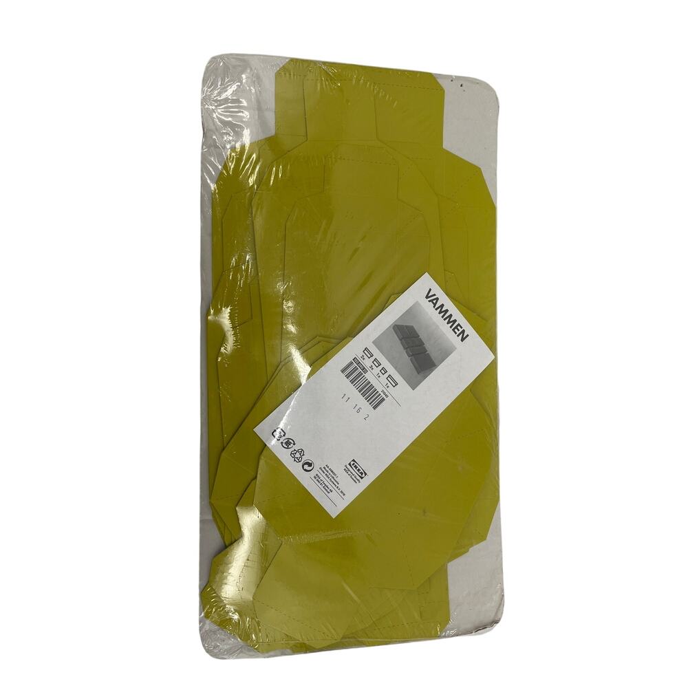 IKEA VAMMEN Gift Box Set 7pc New Flat Pack Kraft Paper Decorative Storage Green